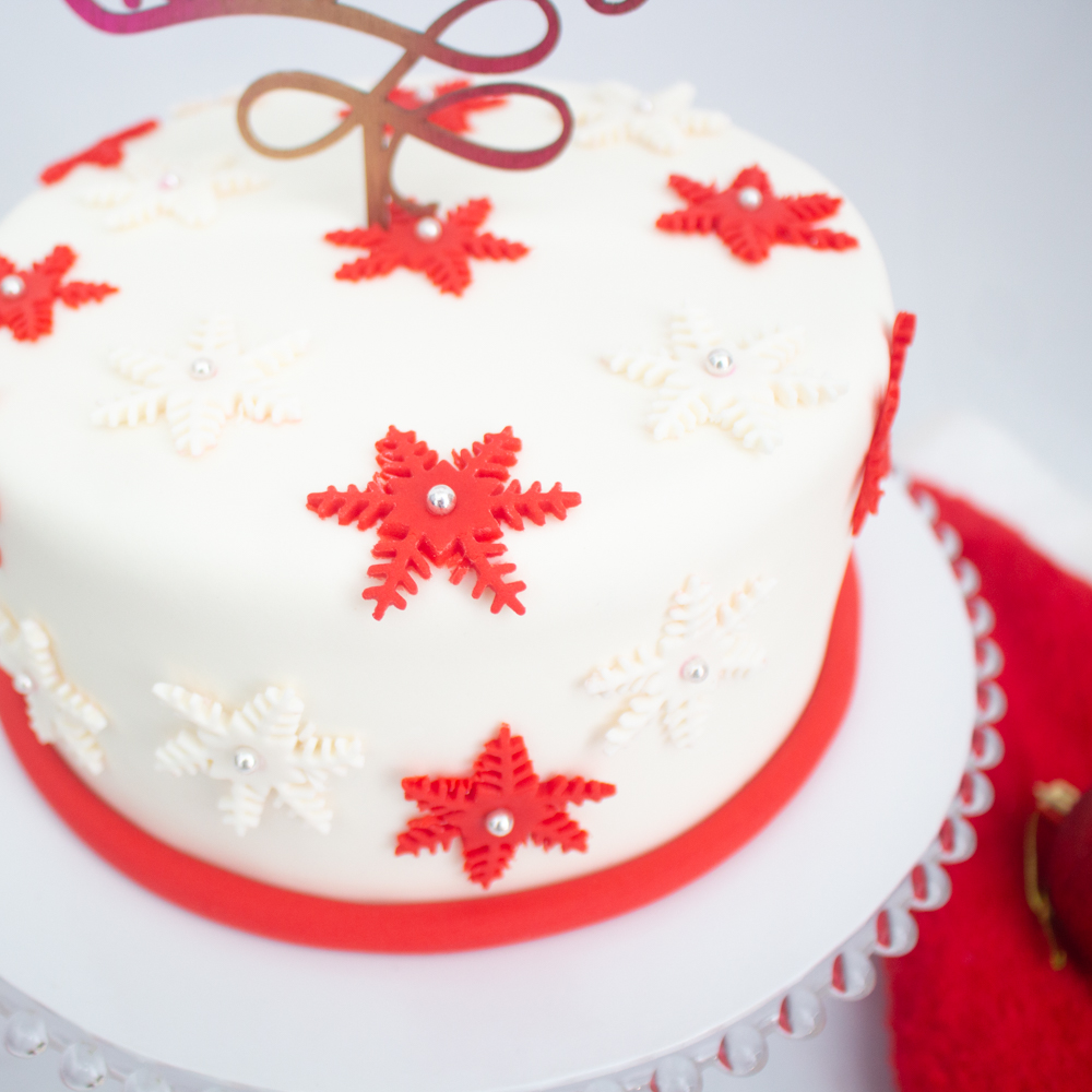 Snow Frost Xmas Cake 1.5kg